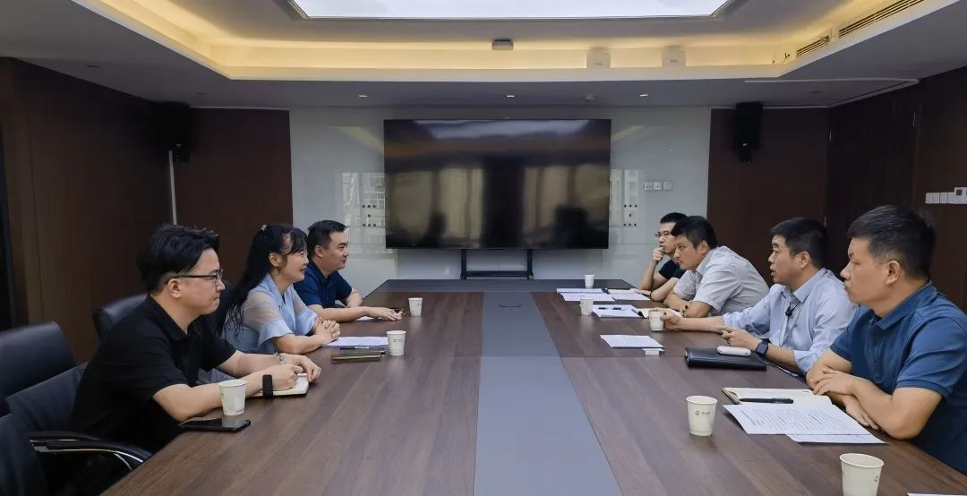 公司與經(jīng)開渭北發(fā)展集團(tuán)、渭北建設(shè)集團(tuán)座談交流